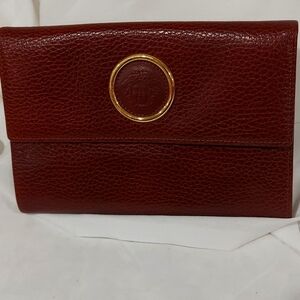 Authentic Rare Giani Versace Brown Leather Wallet. Unique!